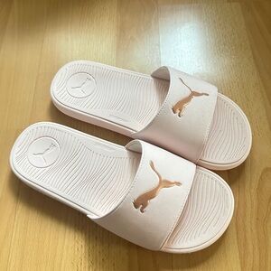 Puma Cool Cat 2.0 Flip Flop Foam pink sandals, womens size 10, NEW